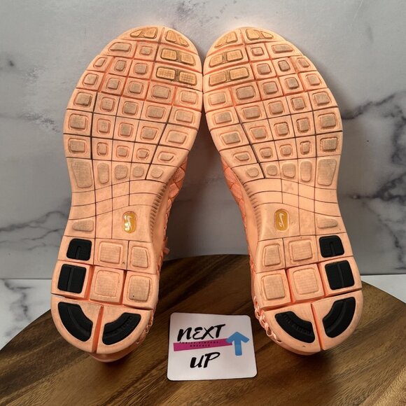 Nike Free Inneva Woven Tech SP Sunset Glow Peach 705797-888 Mens 8.5 Womens 10 - Picture 6 of 9